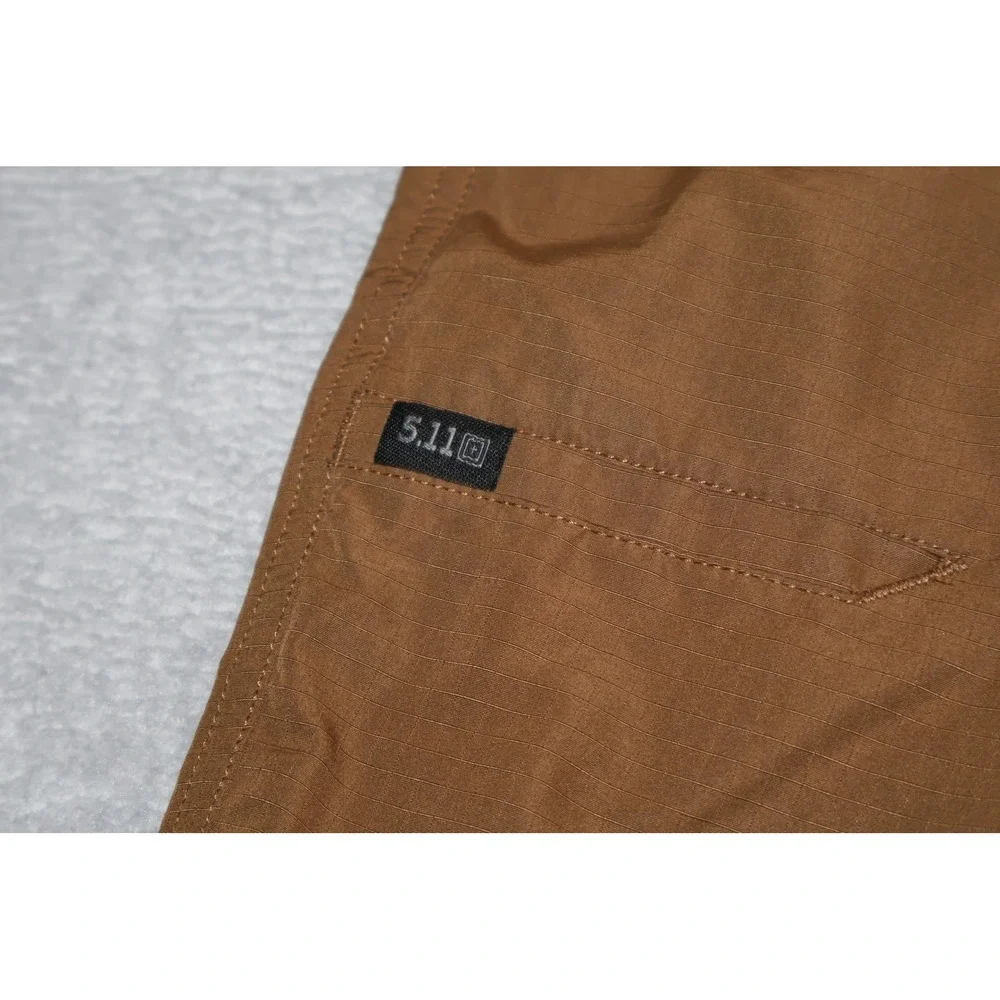 5.11 Tactical Pants Mens 42x30 Brown Ripstop Lightweight Cargo Hiking Outdoor